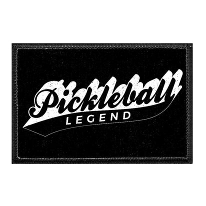 Pickleball - Legend - Swish - Removable Patch - Pull Patch - Removable Patches For Authentic Flexfit and Snapback Hats