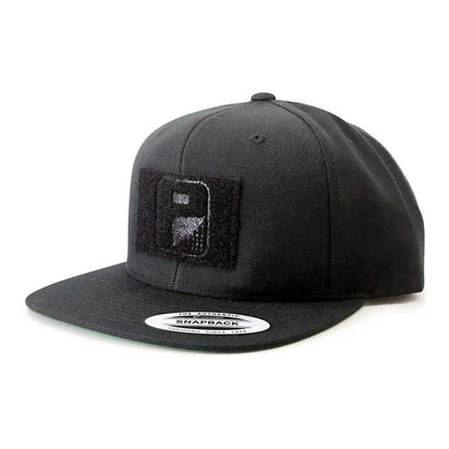 Premium Classic Pull Patch Hat By Snapback - Black