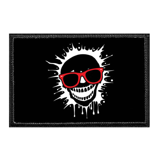 Quirky-Funny Skull - Removable Patch - Pull Patch - Removable Patches That Stick To Your Gear