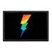 Rainbow Lightning Bolt - Removable Patch - Pull Patch - Removable Patches That Stick To Your Gear