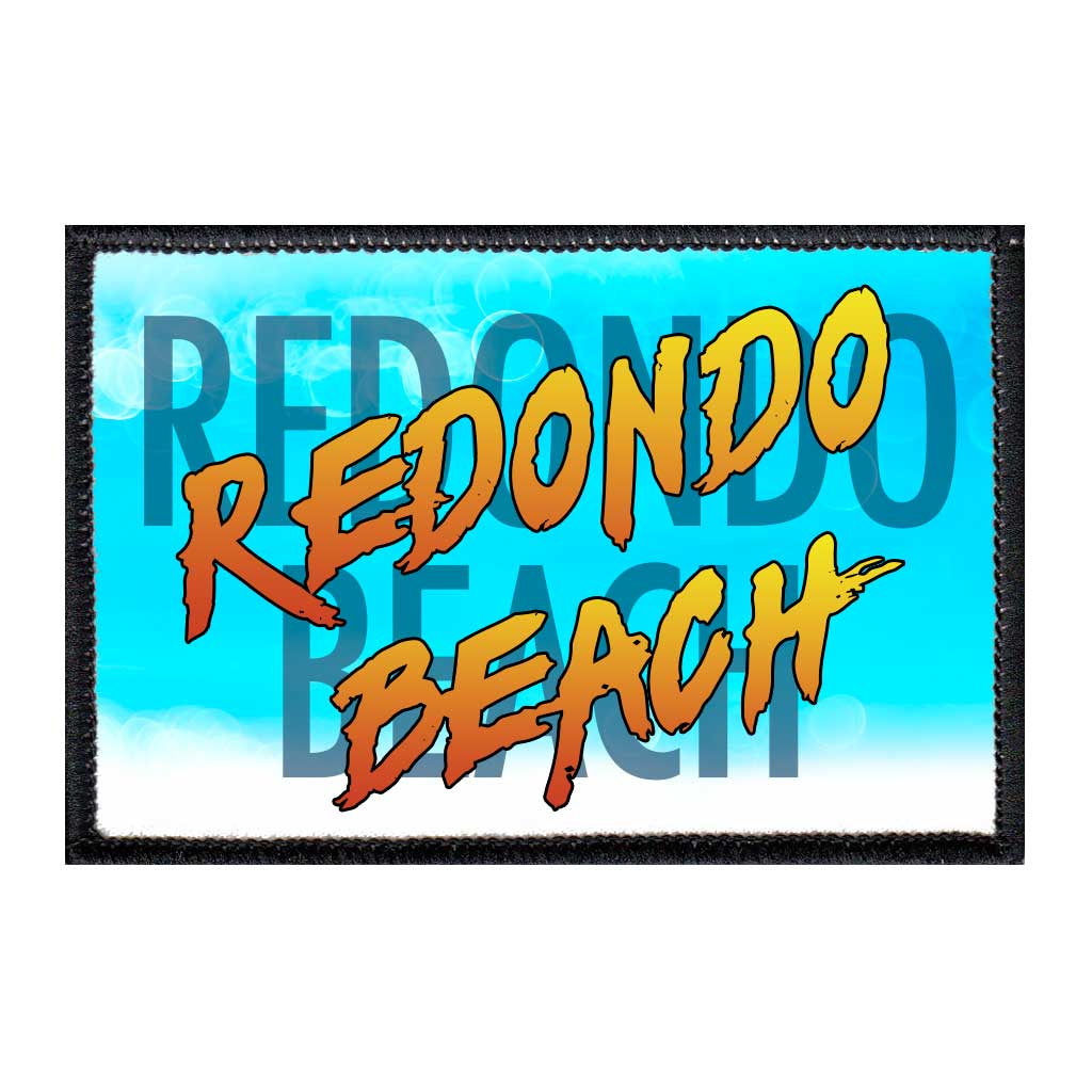 Redondo Beach - Baywatch - Removable Patch - Pull Patch - Removable Patches For Authentic Flexfit and Snapback Hats