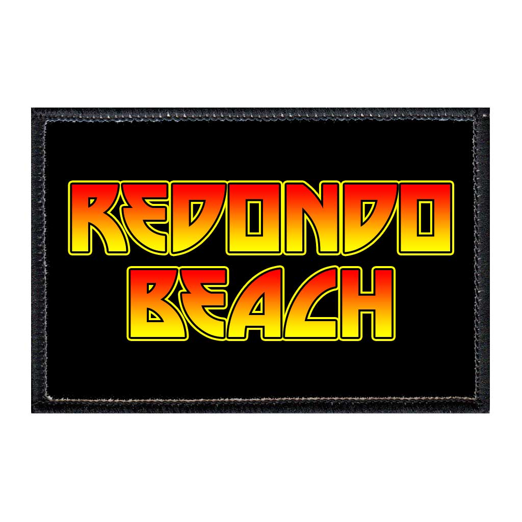 Redondo Beach - Kiss - Removable Patch - Pull Patch - Removable Patches For Authentic Flexfit and Snapback Hats