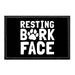 Resting Bark Face - Removable Patch - Pull Patch - Removable Patches That Stick To Your Gear