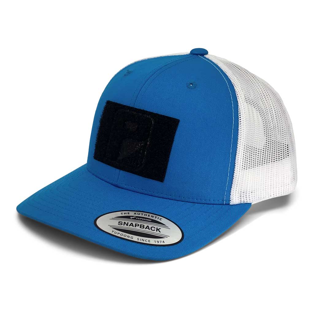 Wyoming Cowboys Flexfit W Hat - White/Red/Blue