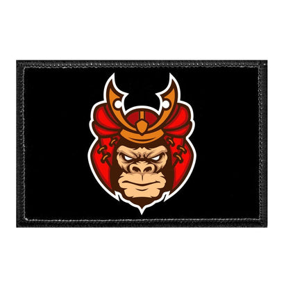 Samurai Gorilla - Removable Patch - Pull Patch - Removable Patches That Stick To Your Gear