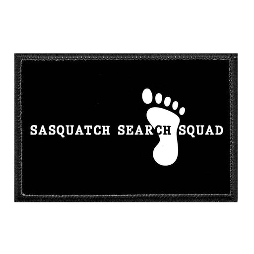 Sasquatch Search Squad - Removable Patch - Pull Patch - Removable Patches That Stick To Your Gear