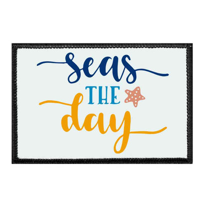 Seas The Day - Removable Patch - Pull Patch - Removable Patches For Authentic Flexfit and Snapback Hats