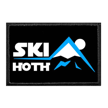 Ski Hoth - Removable Patch - Pull Patch - Removable Patches For Authentic Flexfit and Snapback Hats