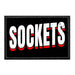 SOCKETS - Removable Patch - Pull Patch - Removable Patches That Stick To Your Gear