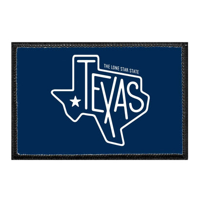 Texas - Lone Star State - Removable Patch - Pull Patch - Removable Patches For Authentic Flexfit and Snapback Hats