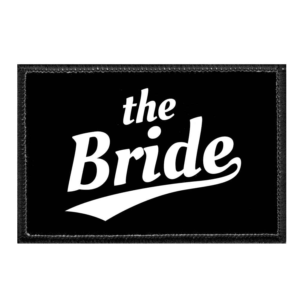 The Bride - Sports - Removable Patch - Pull Patch - Removable Patches For Authentic Flexfit and Snapback Hats
