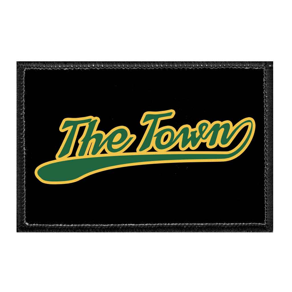 The Town - Removable Patch - Pull Patch - Removable Patches For Authentic Flexfit and Snapback Hats