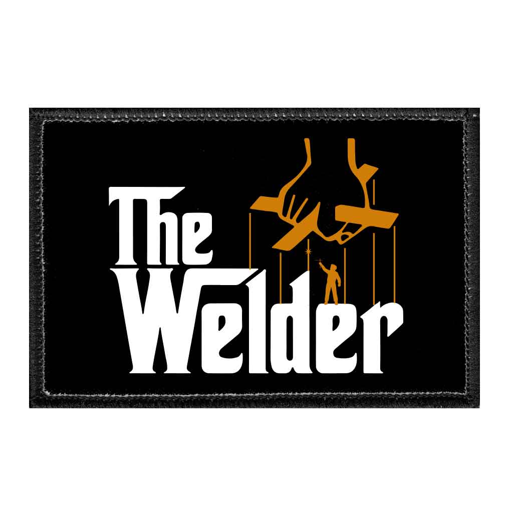 The Welder - Removable Patch - Pull Patch - Removable Patches For Authentic Flexfit and Snapback Hats