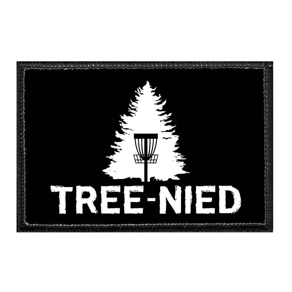 TREE-NIED - Removable Patch - Pull Patch - Removable Patches For Authentic Flexfit and Snapback Hats