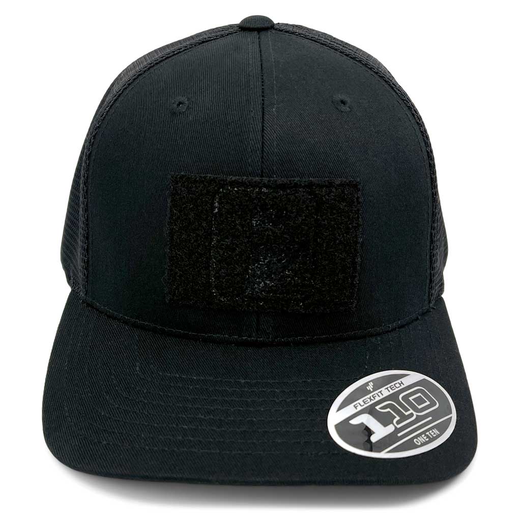 Branded Bills 'The 3 PVC' New Jersey Patch Hat Curved Trucker - One Size  Fits All (Black/Black) at  Men's Clothing store