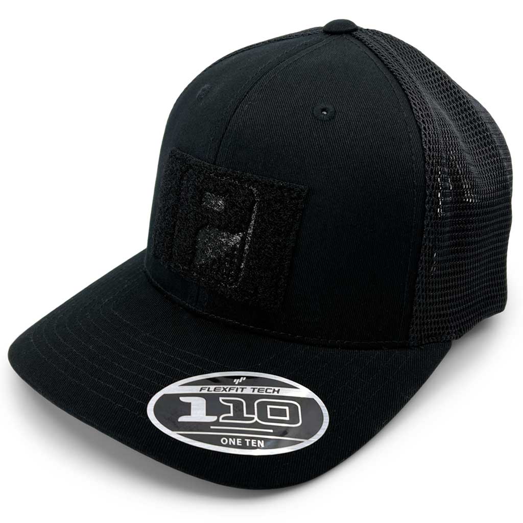 Branded Bills Louisiana PVC Patriot Patch Hat Curved Trucker - One Size  Fits All (Black/Black) at  Men's Clothing store