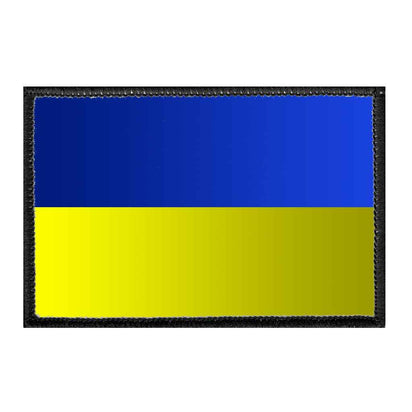 Ukraine Flag - Color - Removable Patch - Pull Patch - Removable Patches For Authentic Flexfit and Snapback Hats