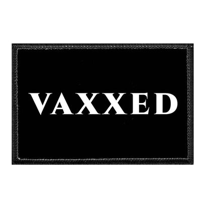 Vaxxed - Removable Patch - Pull Patch - Removable Patches For Authentic Flexfit and Snapback Hats