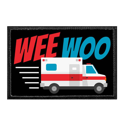Wee Woo - Removable Patch - Pull Patch - Removable Patches That Stick To Your Gear