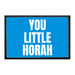 You Little Horah - Removable Patch - Pull Patch - Removable Patches For Authentic Flexfit and Snapback Hats