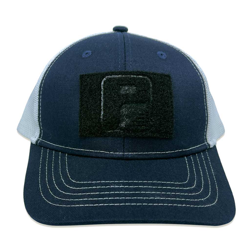 Pull Patch Curved Bill Snapback Trucker Hat | Tactical Cap | 2x3 in Loop  Surface to Attach Morale Patches